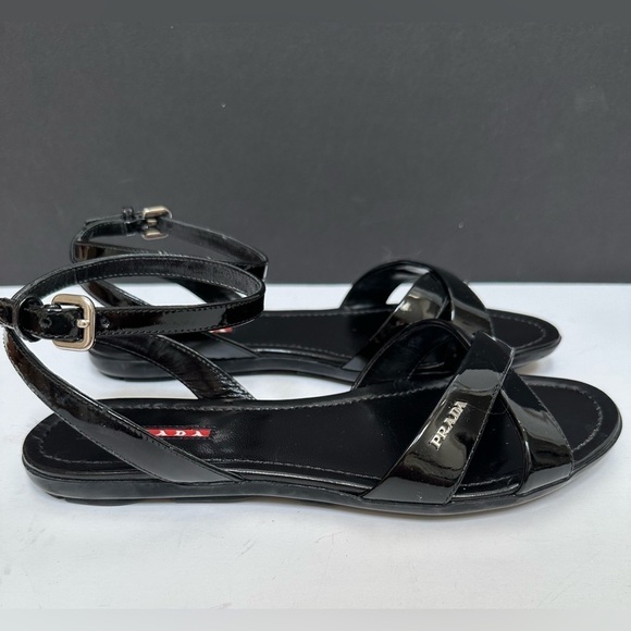 Prada Patent Leather Sandal - Picture 5 of 6